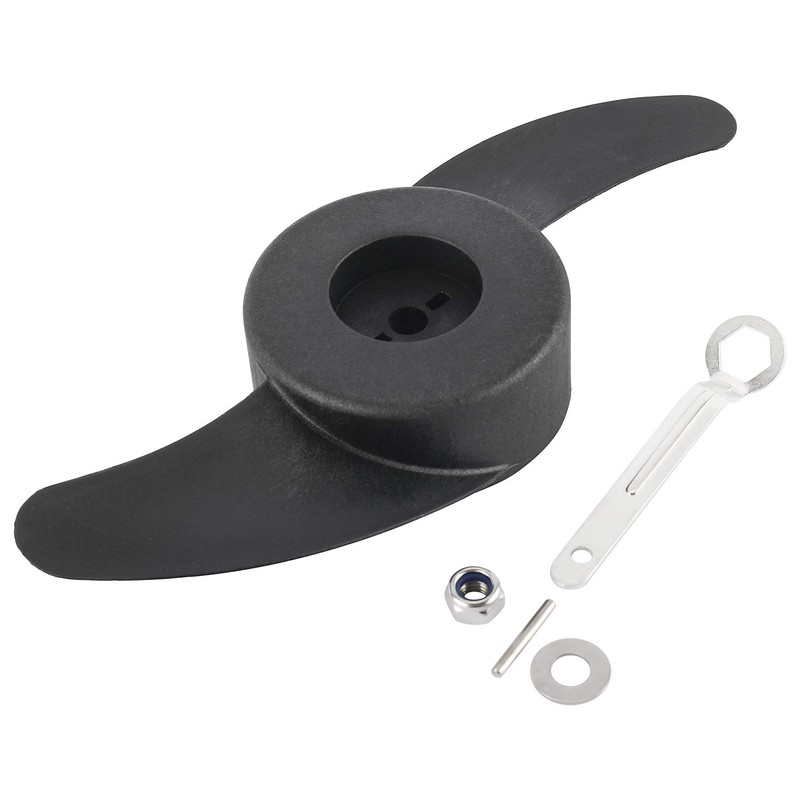 NovelBee 2 Blade Electric Trolling Motor Outboard Propeller,Power Prop Kit