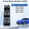 BELGEMAY 83071AL05A Driver Side Window Switch,Front Dual auto Lift Function