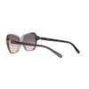 Coach HC8349U Universal Fit Sunglasses, Grey Gradient Signature C/Grey Pink