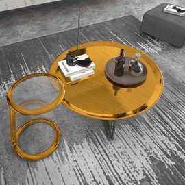 Gold Stainless Steel Wallpaper Self-Adhesive Cleanable Removable Peel and Stick Refrigerator Speaker Dryer Cabinet Oven Appliances Furniture Renovation Kitchen Glitter Wallpaper 17.71" X 393.7"