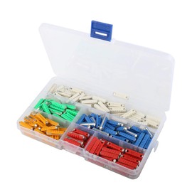 200pcs Fuse and Fuse Holder Waterproof Fuse Holder Automotive Fuse Boxed Fuse Holder Automobile Fuse Holder Accessory Fuse Holder Marine Fuse Car Fuse Holder Car Accessories ULTECHNOVO