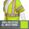 Glow Shield ANSI Class 3 Safety Vest with Sleeves Hook-N-Loop