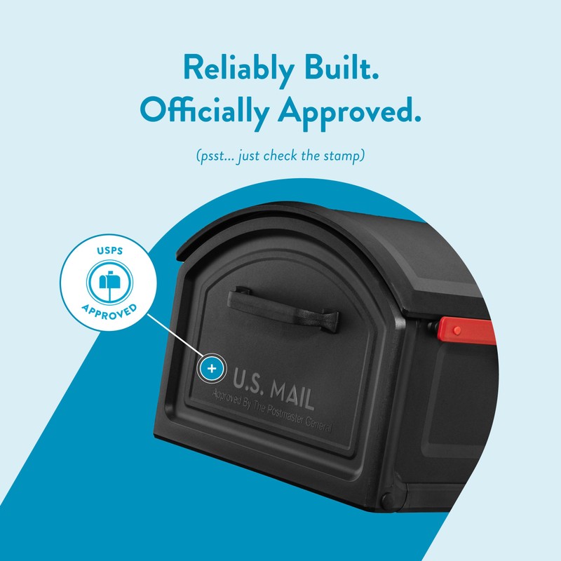 Architectural Mailboxes BILT CRE8™ T4, USPS Approved Next Generation Rust-Proof