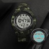 Men Digital Sports Watch 50m Waterproof Watch with LED Backlight