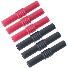 JJHXSM 6PCS Banana Plug Socket Jack Connector Female to Female for 4mm/0.16in Banana Plug Extension Adapter Converter Head Extension Extension Adapter for Audio TV Computer