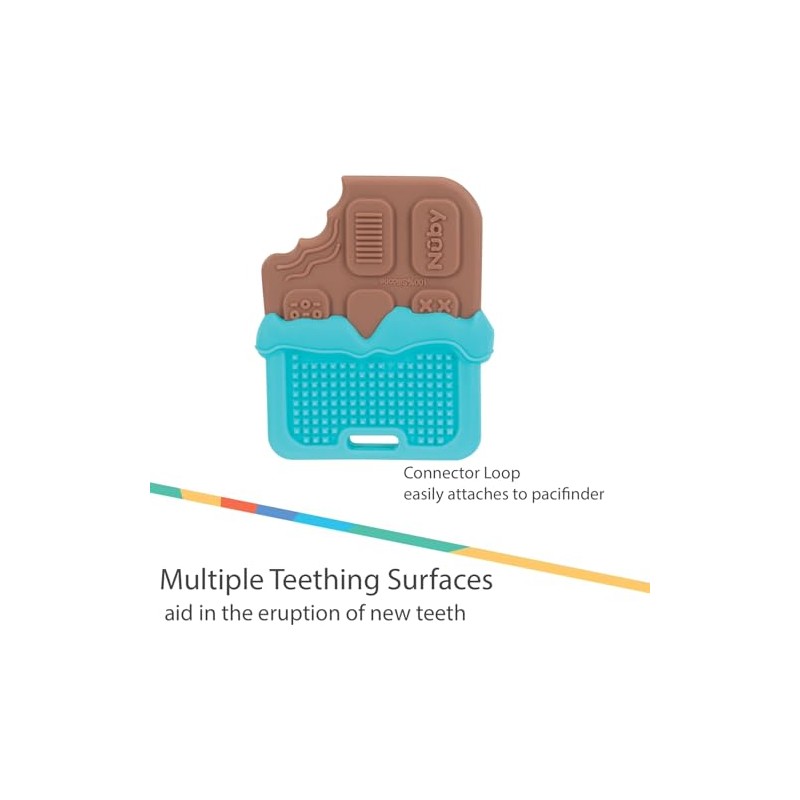 Mordedera de Silicón - Barra de Chocolate
