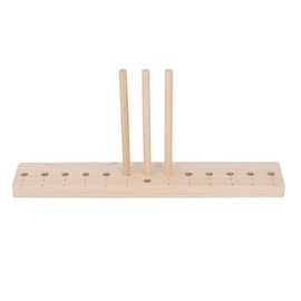 ZJchao DIY Bow Maker, Pasadores Ajustables, Herramienta Ligera para Hacer Arcos de Roble para Manualidades, Decoraciones para Fiestas de Navidad con 3 Palos Largos