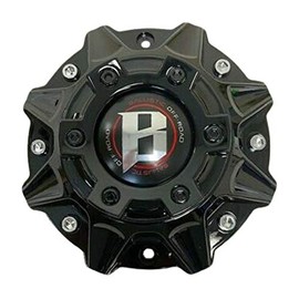 Ballistic 845 Morax LG1208-33 SGD0010 Gloss Black Wheel Center Cap WXORGB