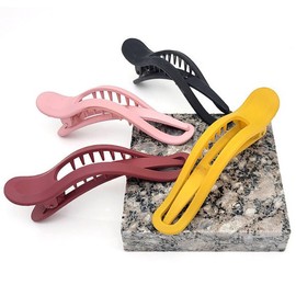 Beauty Giant Alligator Claw Clip, 5 Color Selections, Giant Claw Clip Hair Pin Set, Alligator Pin / 뷰티 대왕 악어 집게핀 5가지 색상선택 대왕집게핀 헤어핀셋 악어핀