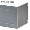 Acrimet Jumbo Premium Metal Bookends 9" (Heavy Duty) (Silver Color)