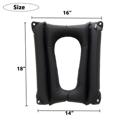 Inflatable Cushion, Elderly Nursing Anti-Bedsore Seat Pad for Bedridden Disabled for Pain Relif, Fit for Toilet Chair &Wheelchair, Breathable & Comfort