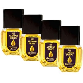 Bajaj Almond Drops Pocket Size, 19 ml (Pack of 4)