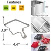 4.4" Graduation Cap Cookie Cutter, Stainless Steel Molds Graduation Cap