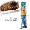 BALLMIE Cat Toys Catnip Kicker 15.7" Soft Velvet Clothing Catnip