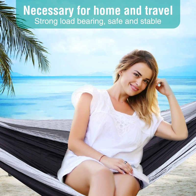 Hammock Camping Portable Single Hammocks for Outdoor Hiking Travel Backpacking