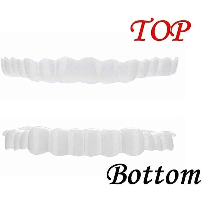 3 Piece Set Instant Dentures, Dentures, Beauty, Cosmetic Teeth, Upper