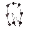 TYCIONG Rain Chain Outdoor Mobile Birds Cup Rain Chain Decorative