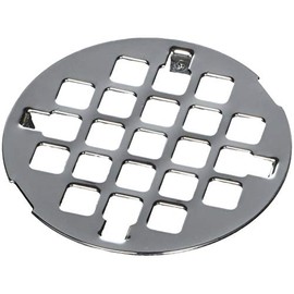 Westbrass Casper Snap-in Shower Strainer, Polished Chrome, D318-26