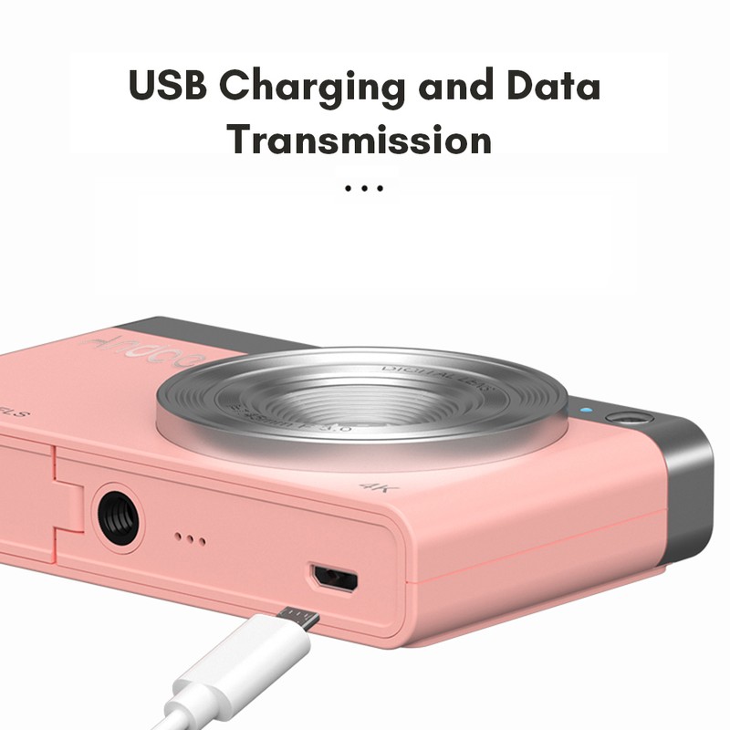 Kids Digital Camera 4K 50MP HD Digital Camera 16X Digital