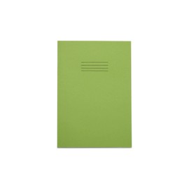 Rhino Stationery Exercise Book | A4 | 80 Page | 8mm Lined With Margin | Light Green | Learning Resources | School Books | Pack of 1