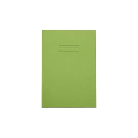 Rhino Stationery Exercise Book | A4 | 80 Page | 8mm Lined With Margin | Light Green | Learning Resources | School Books | Pack of 1