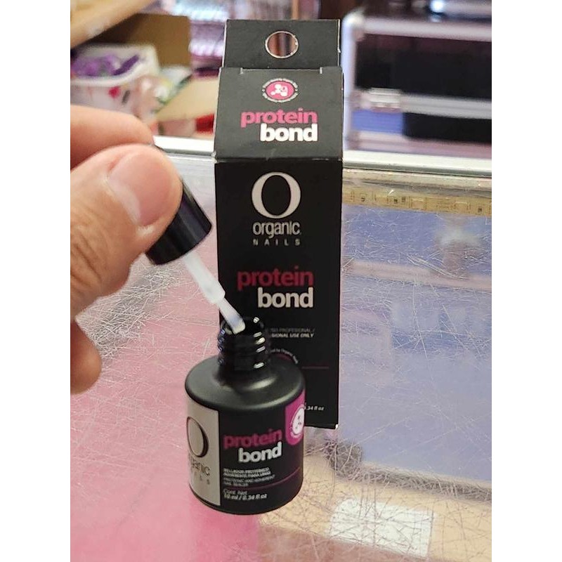 Organic Nails Protein Bond Primer, Non-Acid Formula, 10 ml