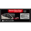 AUTO CLOVER Smoke Tinted Window Visor Sun Rain Vent Guard