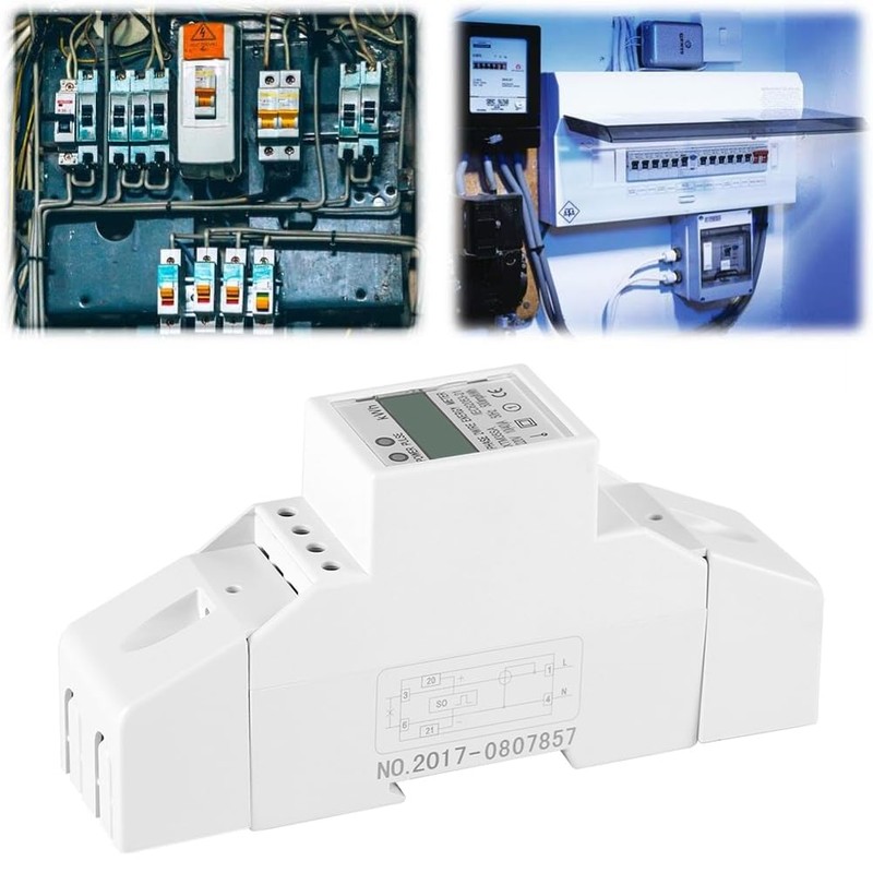 XTM35SA 10(40) A Single Phase 2P LCD Rail Counter Digital