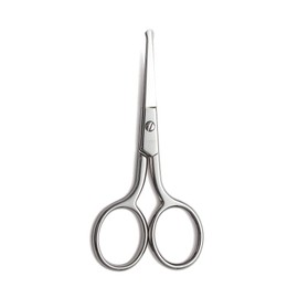 LIVINGO Premium Manicure Rounded Tip Scissors Multi-Purpose Stainless Steel Cuticle Pedicure Beauty Grooming Kit for Nail, Eyebrow, Eyelash, Dry Skin, Nasal/Nose Hair 9cm