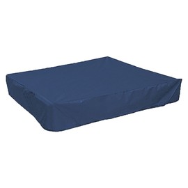 ZONADAH Sandbox Cover 180x180cm Square Sandpit Cover with Drawstring Waterproof Sandpit Pool Cover for Furniture Protect the Sandbox from Rainwater Navy Blue
