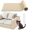 39.4''x15.8'' Cat Scratch Furniture Protector for Couch, Wall & Door