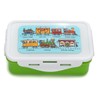 Tyrrell Katz Kids Trains Printed Lunch Box in Green -
