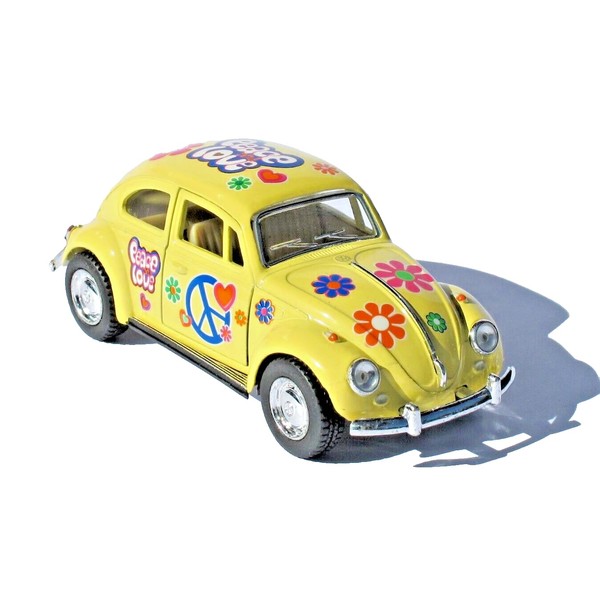 Easy Toys Model Car Compatible with Hippie Volkswagen Classical Beetle.
