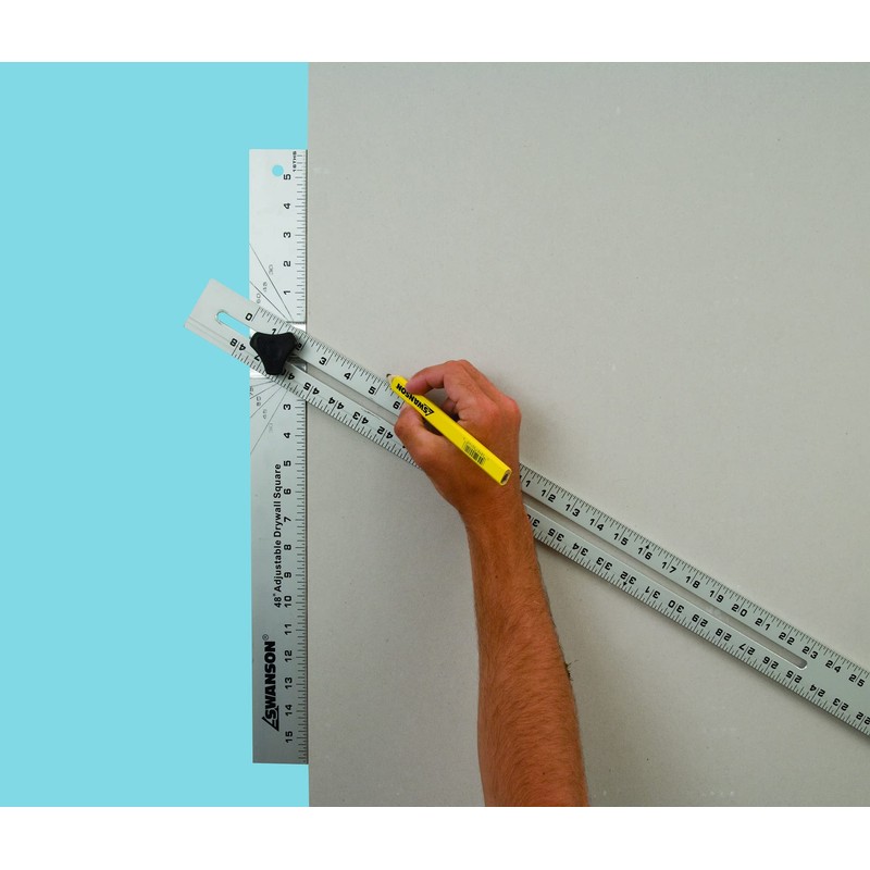 Swanson Tool Co AD124 Adjustable 48 Inch Drywall Square