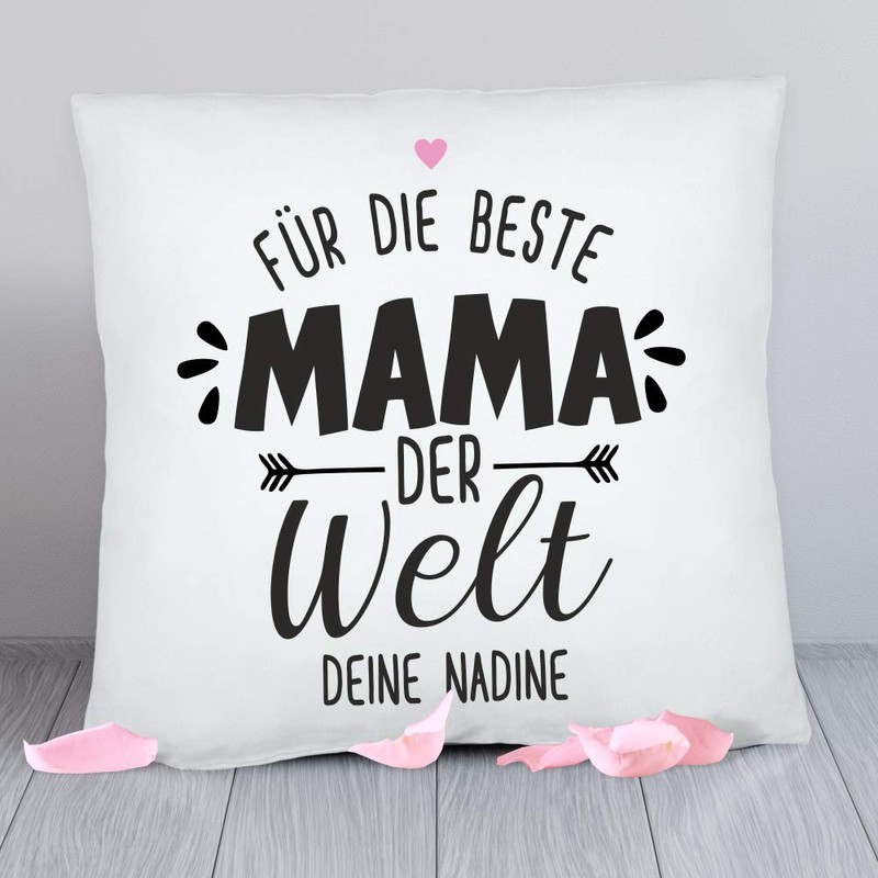 Customised: Cushion for the Best Mum in the World with