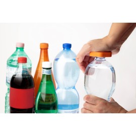 R&R SHOP – Bottle Openers for Seniors and Arthritis Patients in 100% Recyclable Corn Plastic – Set of 2 (Water & Soft Drinks)