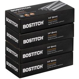 Bostitch B8 Staples 1/4 Inch PowerCrown Staples - Pack of 20,000