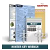 HUNTER HEAD ADJUSTMENT KEY TOOL Wrench Sprinkler Orbit K-Rain PGP