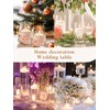 Ashlux White Floating Candles 3 inch, 24 Pack Floating Candles