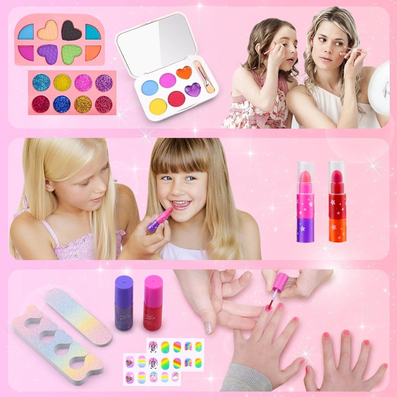 VCYCTO Makeup Set, Toy, Girls, Makeup, Children, Children's Makeup, Cosmetics