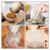 FreshDcart FDCA3014 Milk Filter Bag, Cheese Cloth Bag for Straining