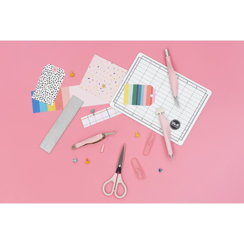 We R Memory Keepers Mini kit di attrezzi rosa