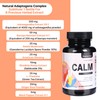 HappieVita Calm Ashwagandha Supplements, Ashwagandha 4000mg with Rhodiola Rosea, Reishi,