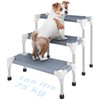 Makerfire Dog Stairs for Small Dogs (3-Step), Dog Steps for