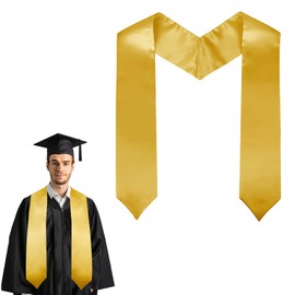 Sublimation Graduation Stole, Plain Sash Class of 2025 Shawl Scarf for Unisex Adult, Honor Stole for Grad Accessories