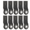 10Pcs Oscillating Saw Blade 34mm Bi Metal Multitool Cutting Tool