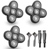 Carreuty 3Pcs 5 Head Shaver Replacement Blades for Freebird Head