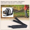 AMTHKNO 511758401 2-Pcs Backpack Blower Shoulder Straps for RedMax EBZ7500
