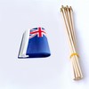 TSMD New Zealand Kiwi Stick Flag New Zealander Small Mini