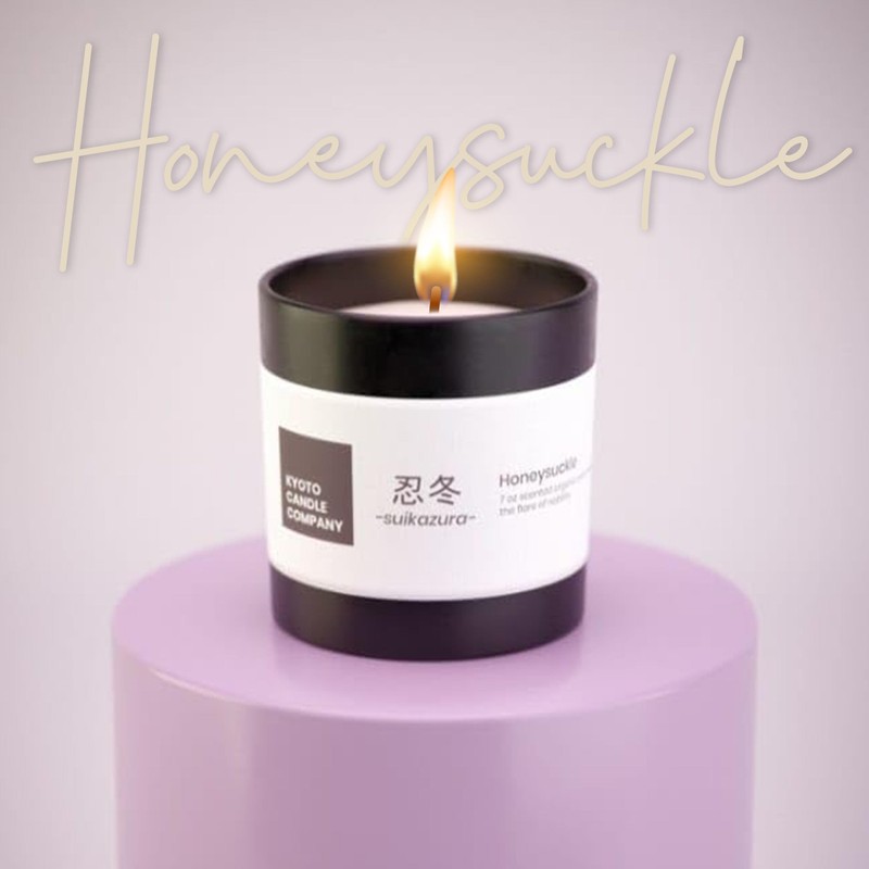 Kyoto Scented Candle 7oz - Honeysuckle